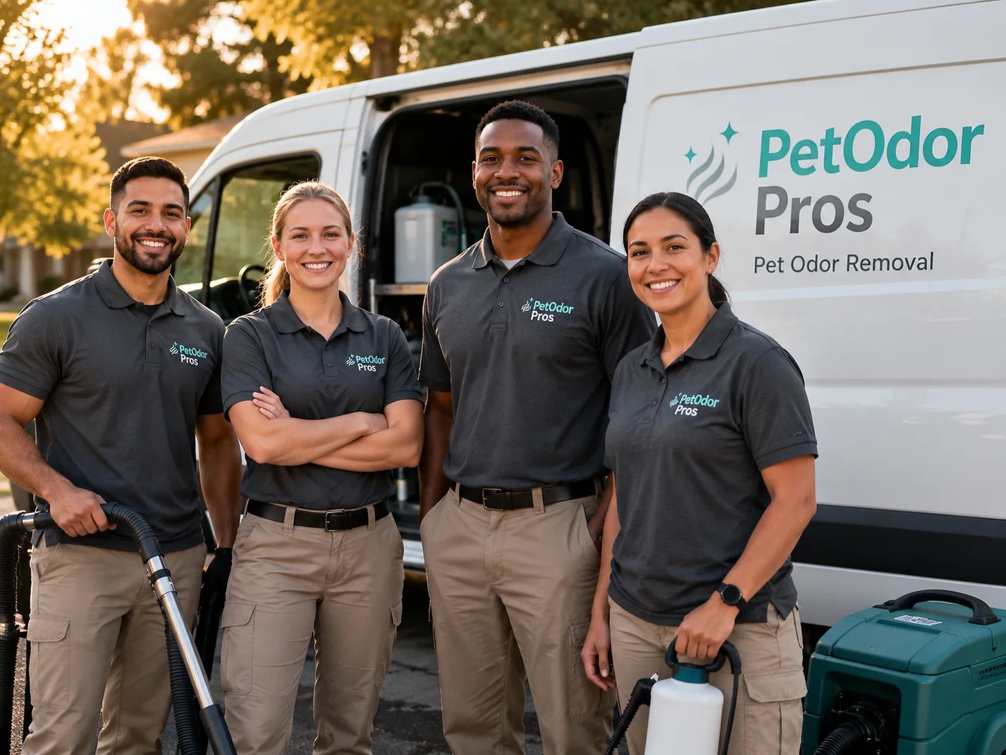 Pet Odor Removal team serving Oakland, IA